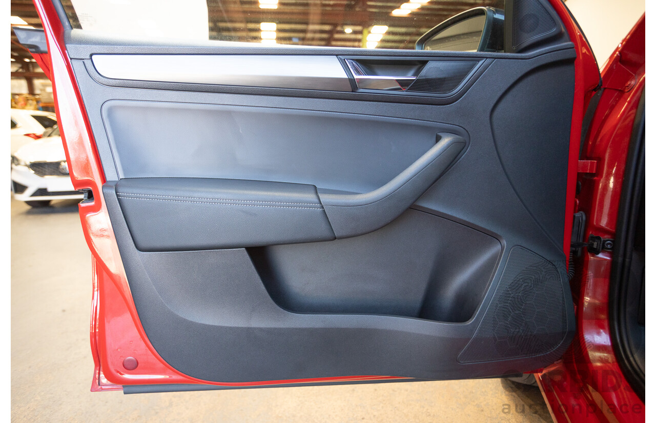 03/2018 Skoda Rapid  92 TSI NH MY18 4D Wagon Corrida Red Turbo 1.4L