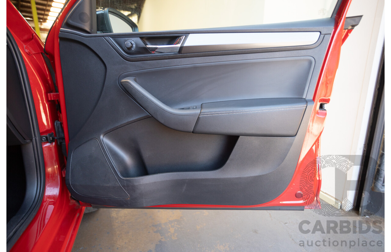 03/2018 Skoda Rapid  92 TSI NH MY18 4D Wagon Corrida Red Turbo 1.4L