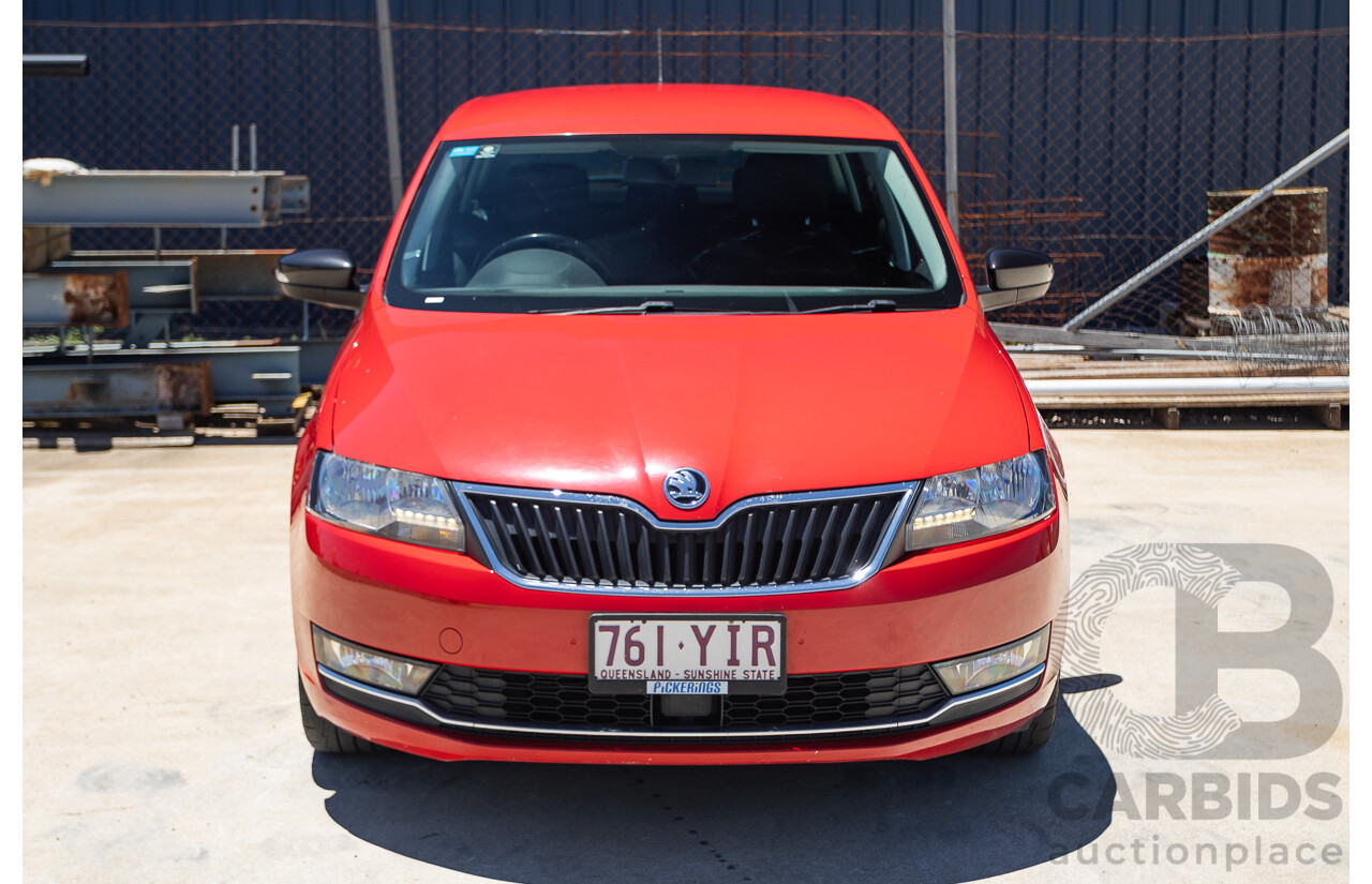 03/2018 Skoda Rapid 92 TSI NH MY18 4D Wagon Corrida Red Turbo 1.4L