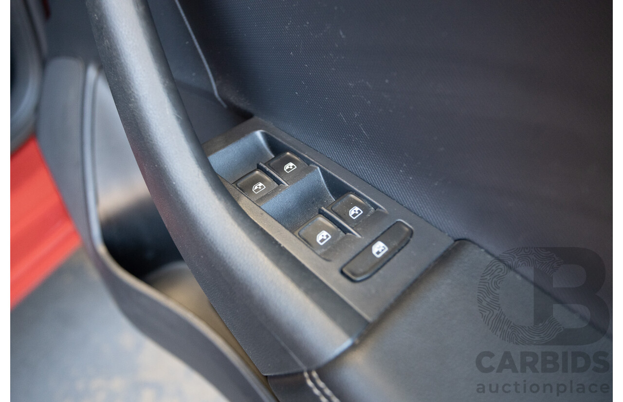 03/2018 Skoda Rapid  92 TSI NH MY18 4D Wagon Corrida Red Turbo 1.4L