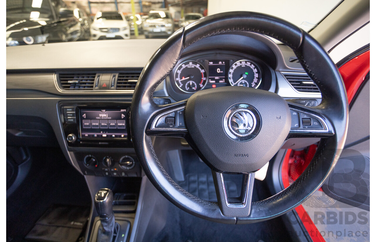 03/2018 Skoda Rapid  92 TSI NH MY18 4D Wagon Corrida Red Turbo 1.4L