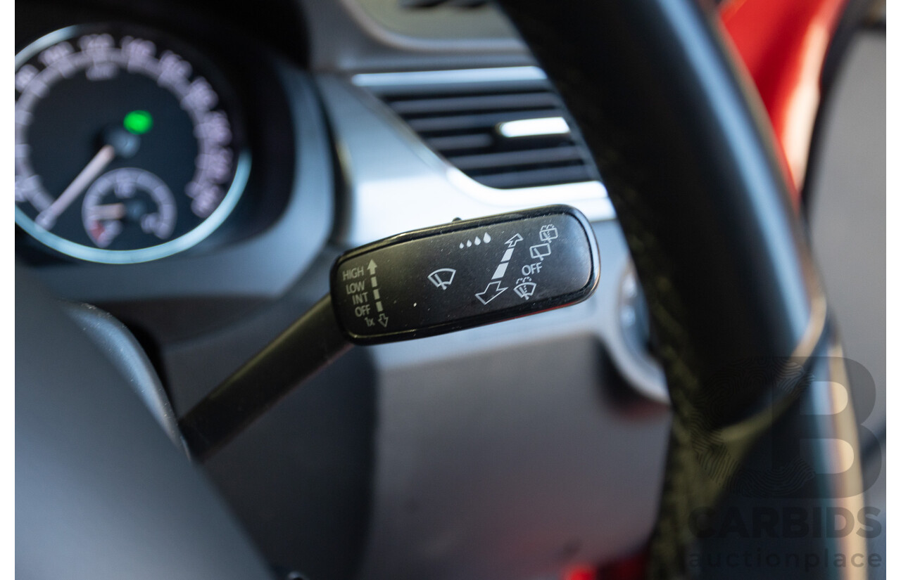 03/2018 Skoda Rapid  92 TSI NH MY18 4D Wagon Corrida Red Turbo 1.4L