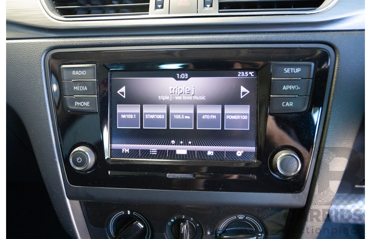 03/2018 Skoda Rapid  92 TSI NH MY18 4D Wagon Corrida Red Turbo 1.4L