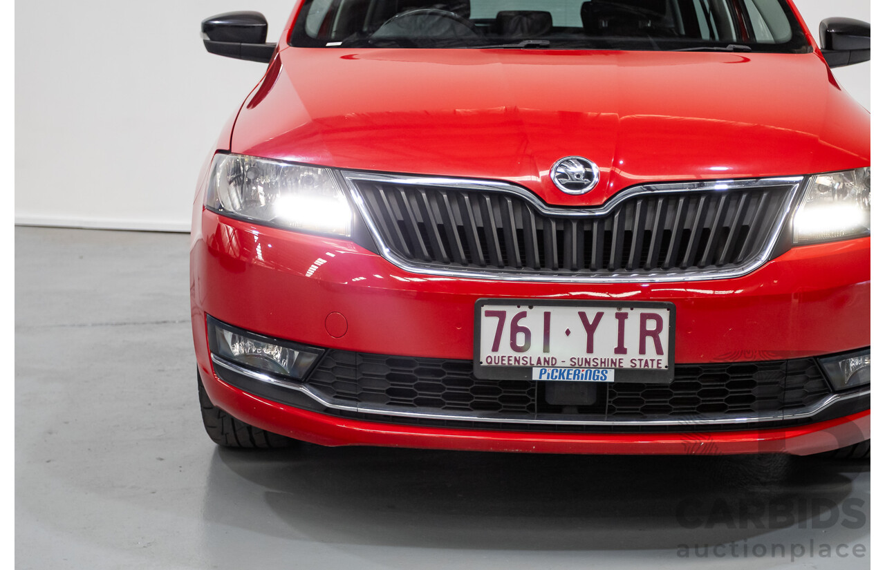 03/2018 Skoda Rapid  92 TSI NH MY18 4D Wagon Corrida Red Turbo 1.4L
