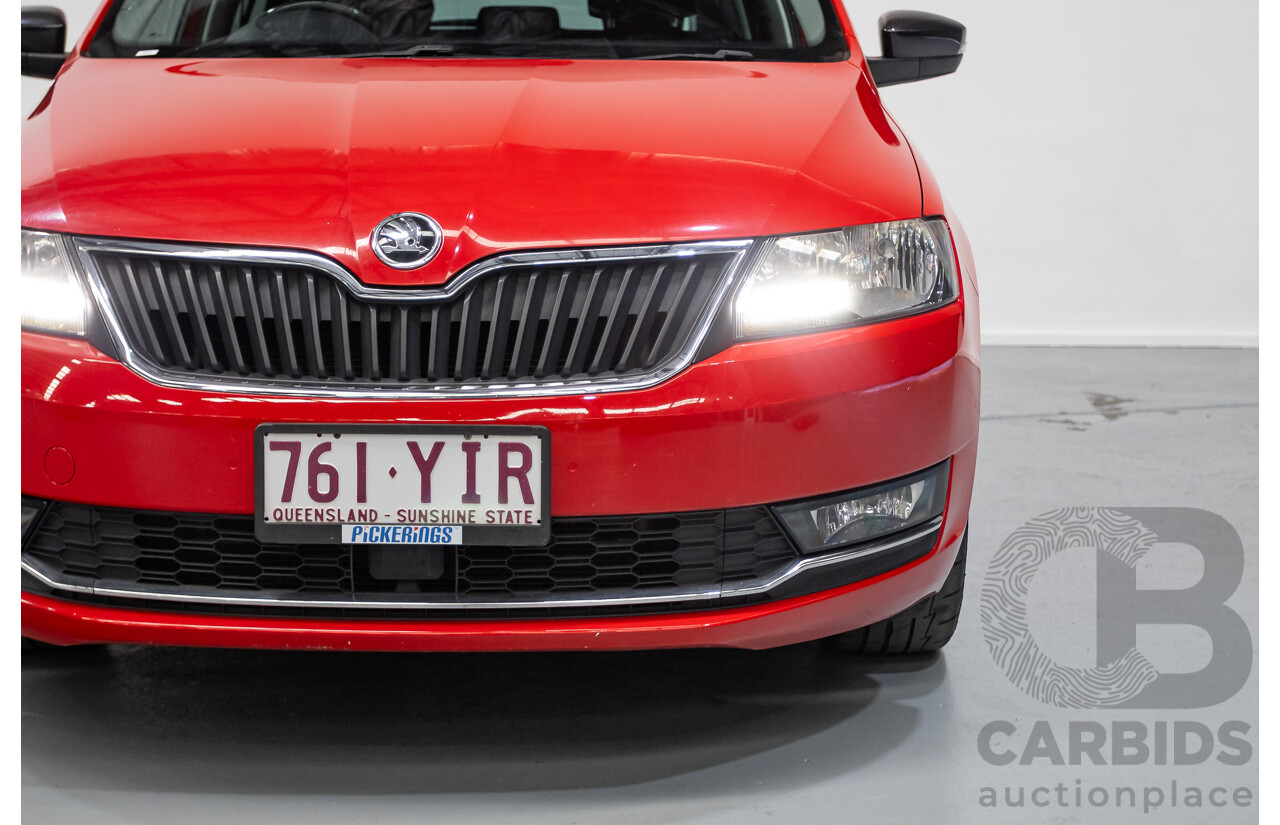 03/2018 Skoda Rapid  92 TSI NH MY18 4D Wagon Corrida Red Turbo 1.4L