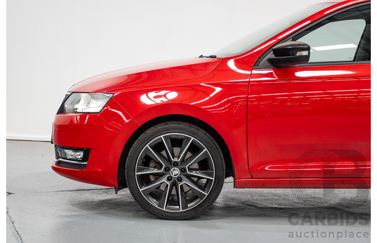 03/2018 Skoda Rapid  92 TSI NH MY18 4D Wagon Corrida Red Turbo 1.4L