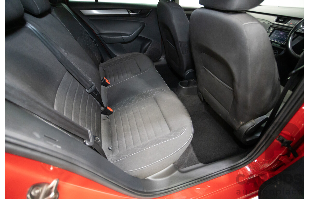 03/2018 Skoda Rapid  92 TSI NH MY18 4D Wagon Corrida Red Turbo 1.4L