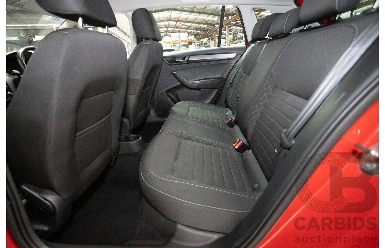 03/2018 Skoda Rapid  92 TSI NH MY18 4D Wagon Corrida Red Turbo 1.4L