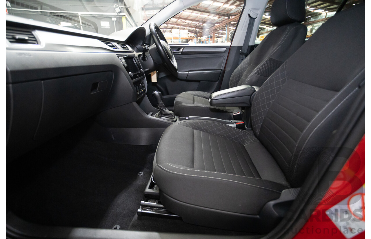 03/2018 Skoda Rapid  92 TSI NH MY18 4D Wagon Corrida Red Turbo 1.4L