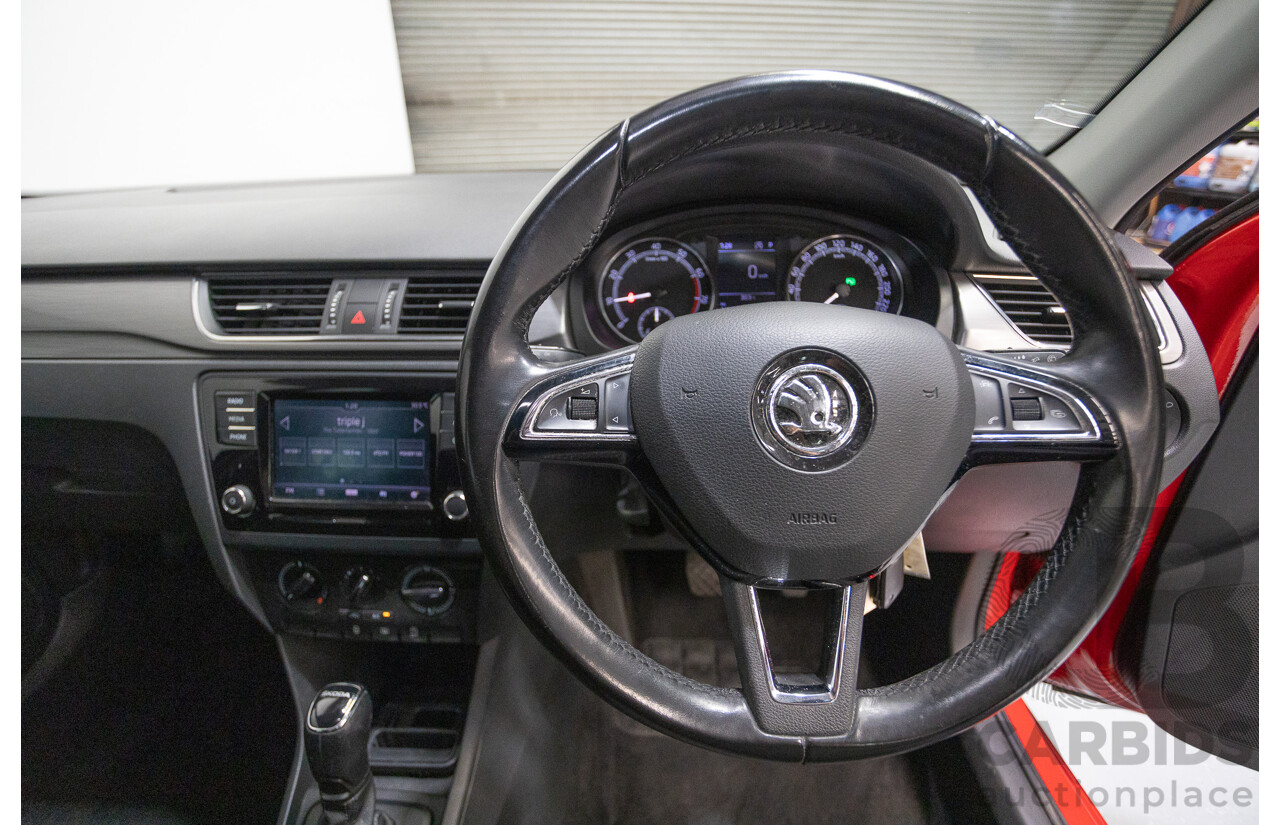 03/2018 Skoda Rapid  92 TSI NH MY18 4D Wagon Corrida Red Turbo 1.4L