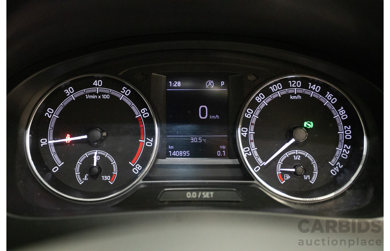 03/2018 Skoda Rapid  92 TSI NH MY18 4D Wagon Corrida Red Turbo 1.4L