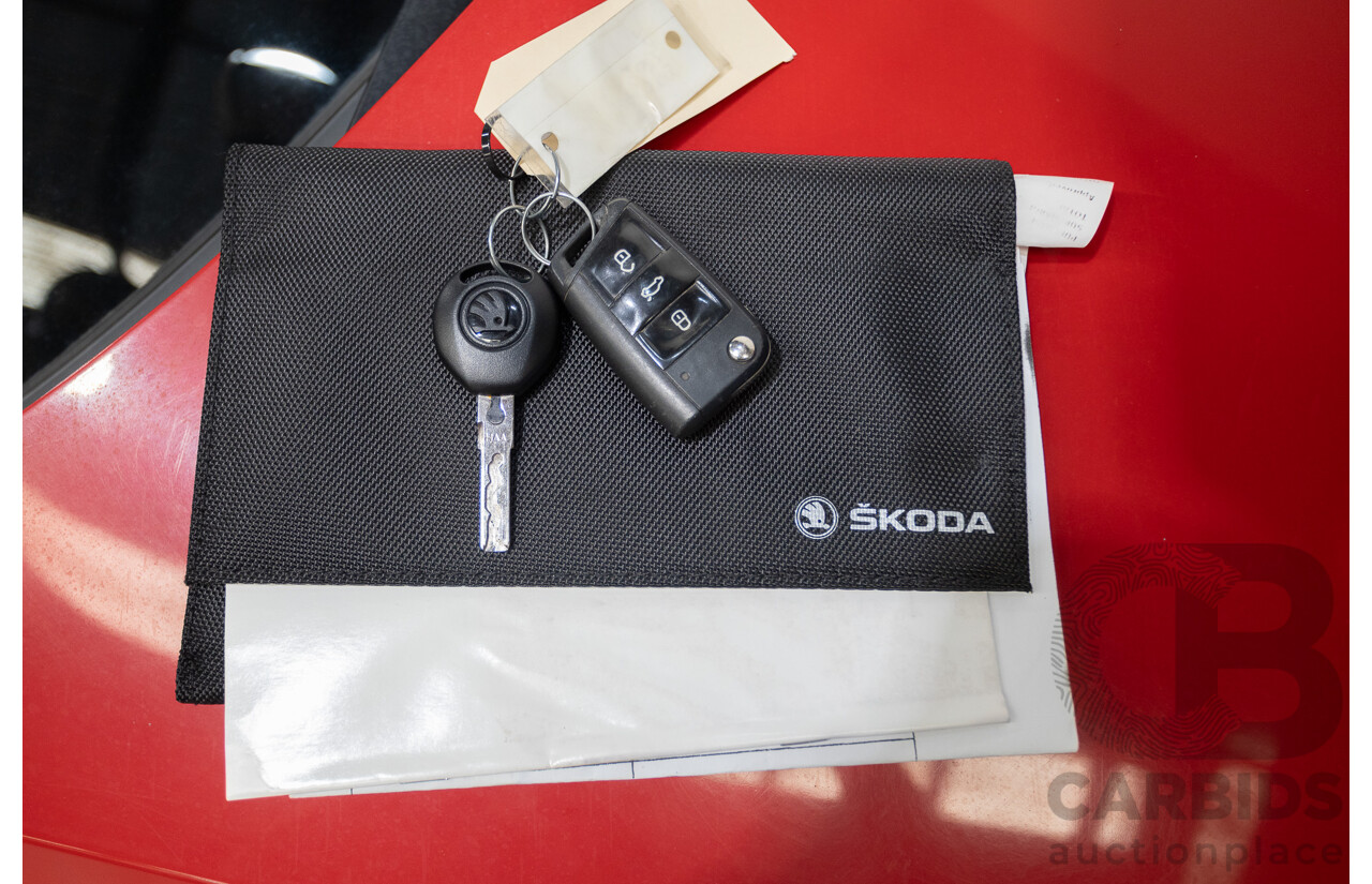 03/2018 Skoda Rapid  92 TSI NH MY18 4D Wagon Corrida Red Turbo 1.4L