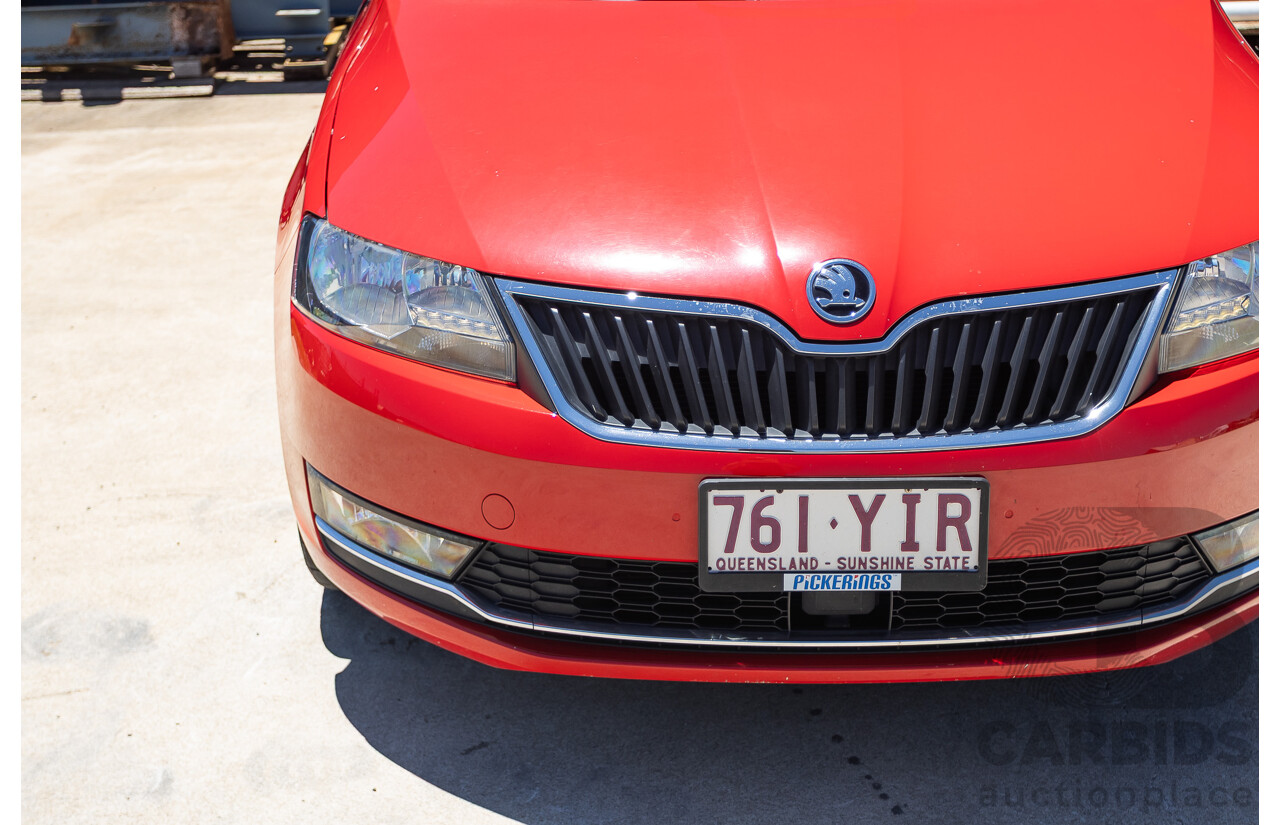 03/2018 Skoda Rapid  92 TSI NH MY18 4D Wagon Corrida Red Turbo 1.4L