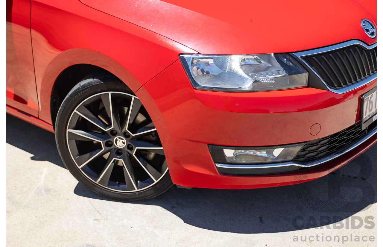 03/2018 Skoda Rapid  92 TSI NH MY18 4D Wagon Corrida Red Turbo 1.4L