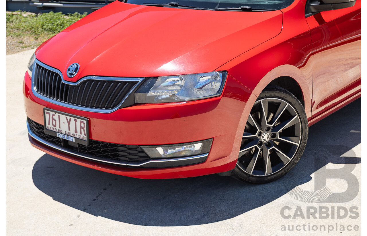 03/2018 Skoda Rapid  92 TSI NH MY18 4D Wagon Corrida Red Turbo 1.4L