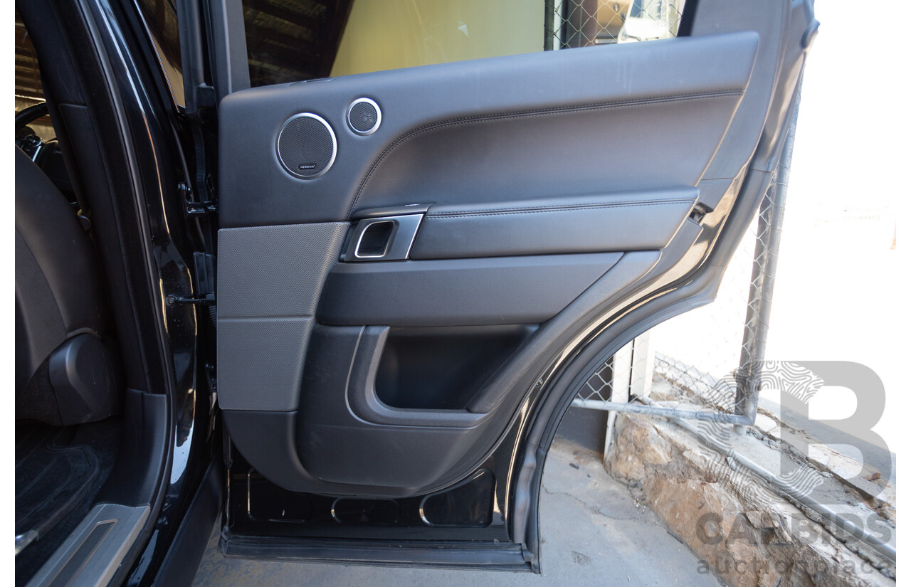 9/2015 Land Rover Range Rover Sport SDV8 HSE Dynamic LW MY16 4d Wagon Santorini Black V8 4.4L