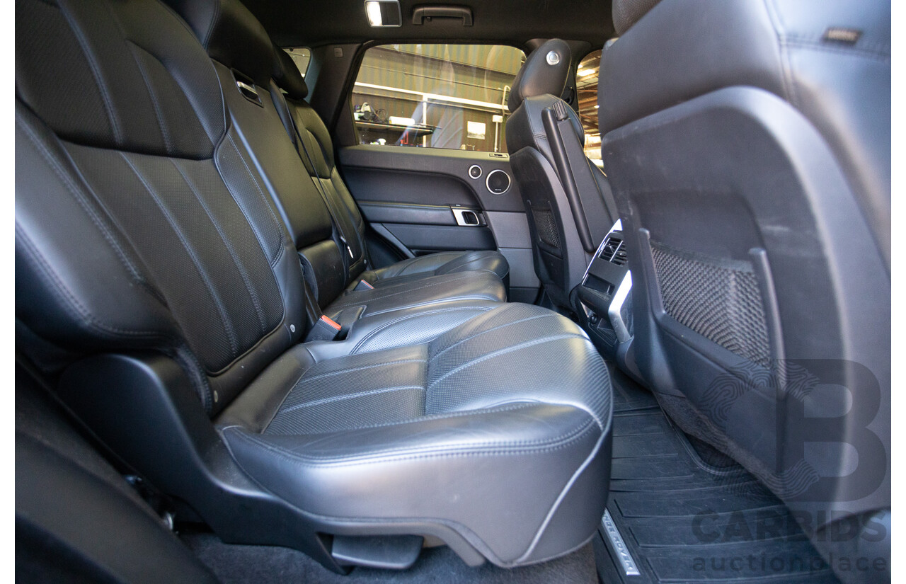 9/2015 Land Rover Range Rover Sport SDV8 HSE Dynamic LW MY16 4d Wagon Santorini Black V8 4.4L