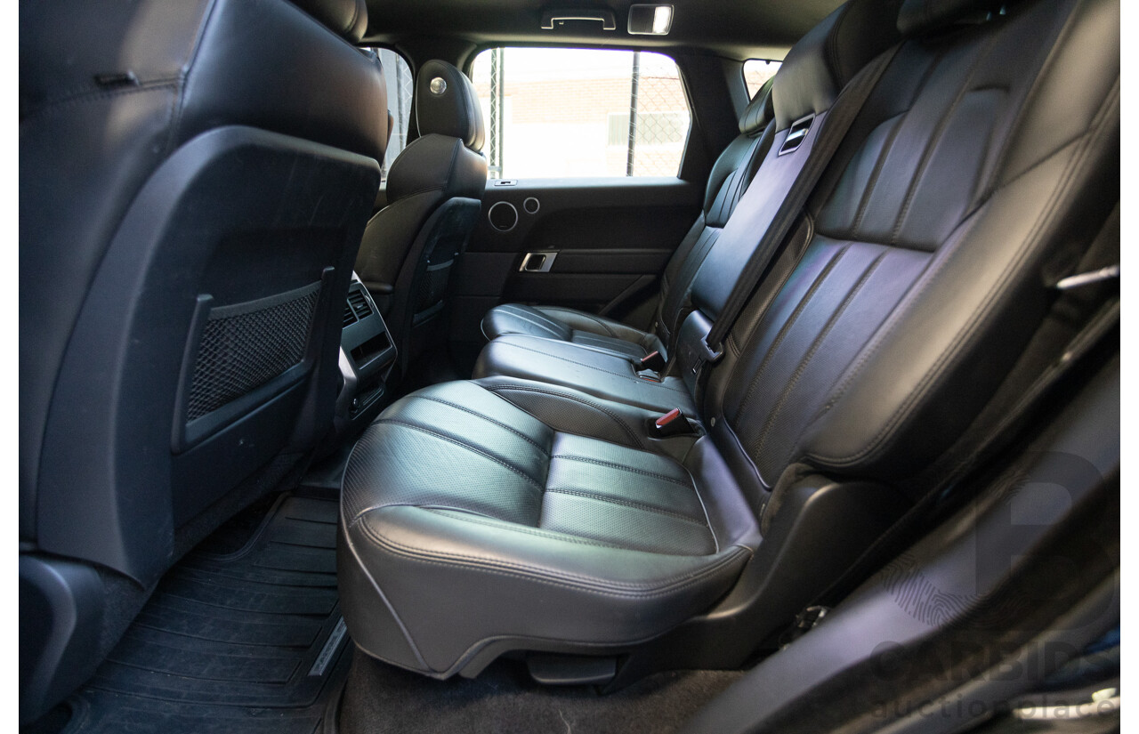 9/2015 Land Rover Range Rover Sport SDV8 HSE Dynamic LW MY16 4d Wagon Santorini Black V8 4.4L