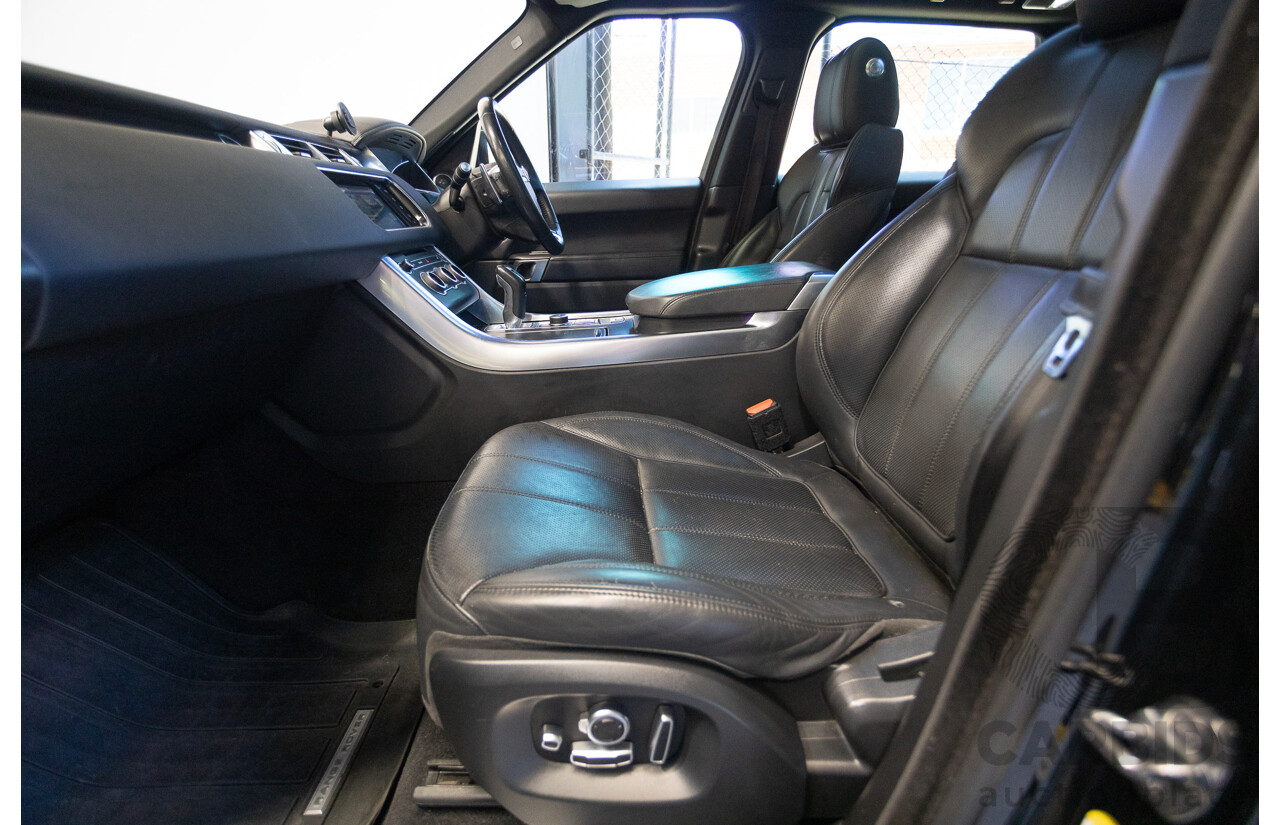 9/2015 Land Rover Range Rover Sport SDV8 HSE Dynamic LW MY16 4d Wagon Santorini Black V8 4.4L