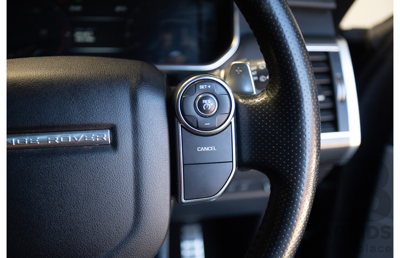 9/2015 Land Rover Range Rover Sport SDV8 HSE Dynamic LW MY16 4d Wagon Santorini Black V8 4.4L