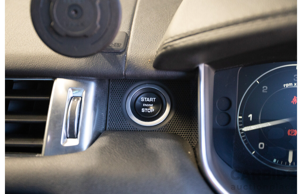 9/2015 Land Rover Range Rover Sport SDV8 HSE Dynamic LW MY16 4d Wagon Santorini Black V8 4.4L