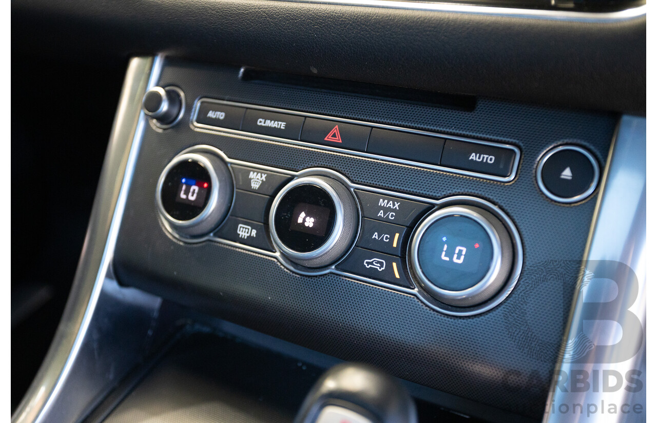 9/2015 Land Rover Range Rover Sport SDV8 HSE Dynamic LW MY16 4d Wagon Santorini Black V8 4.4L