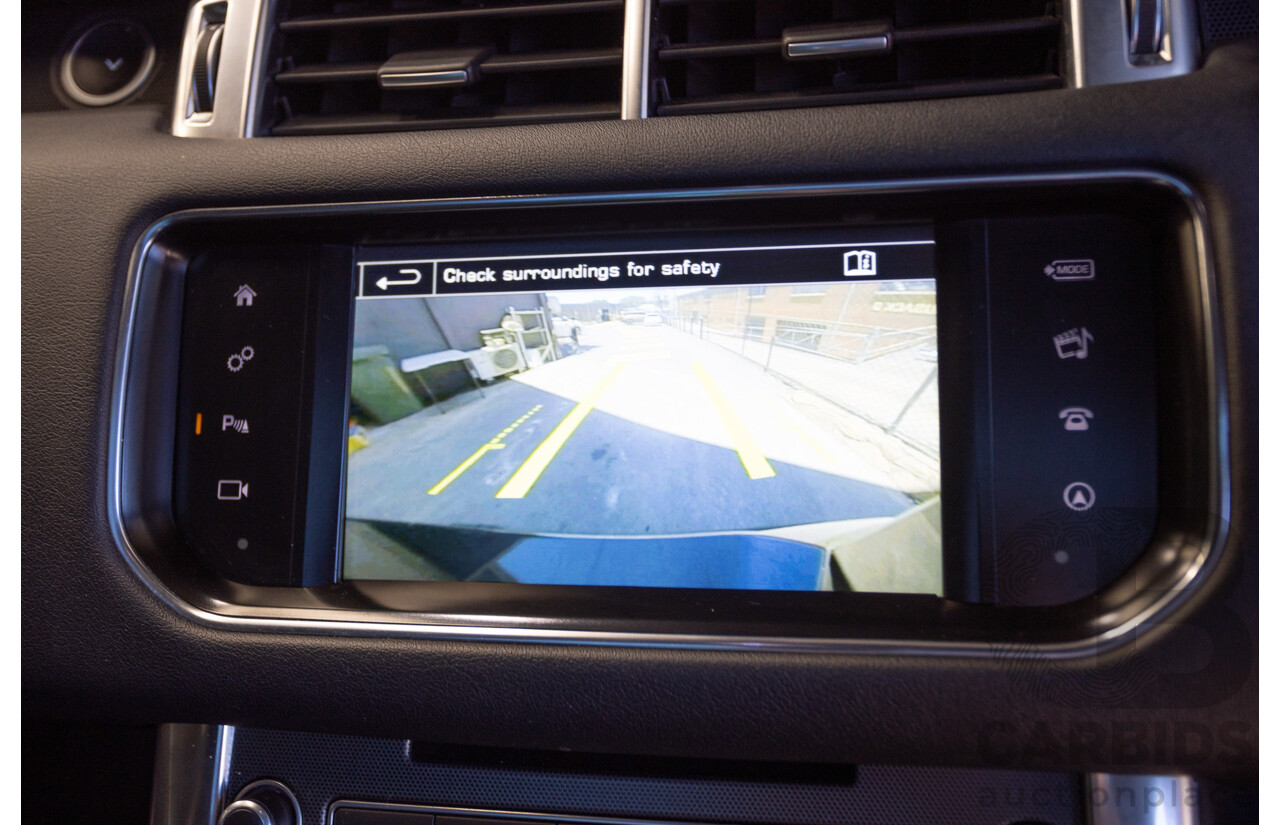 9/2015 Land Rover Range Rover Sport SDV8 HSE Dynamic LW MY16 4d Wagon Santorini Black V8 4.4L