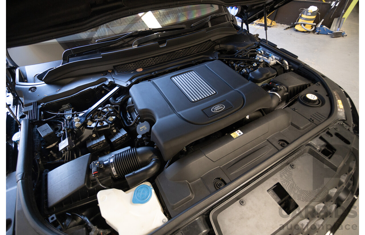 9/2015 Land Rover Range Rover Sport SDV8 HSE Dynamic LW MY16 4d Wagon Santorini Black V8 4.4L