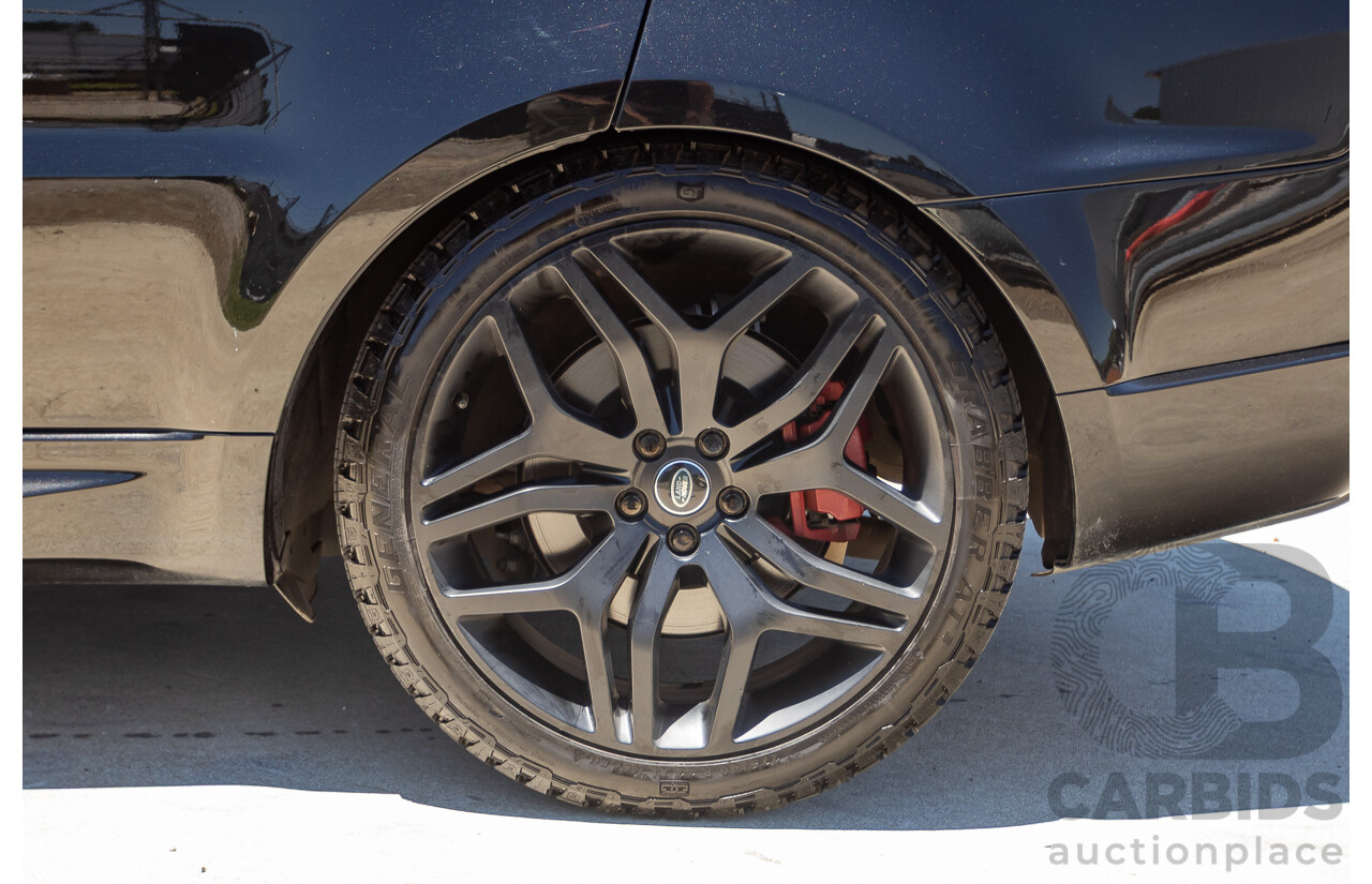 9/2015 Land Rover Range Rover Sport SDV8 HSE Dynamic LW MY16 4d Wagon Santorini Black V8 4.4L