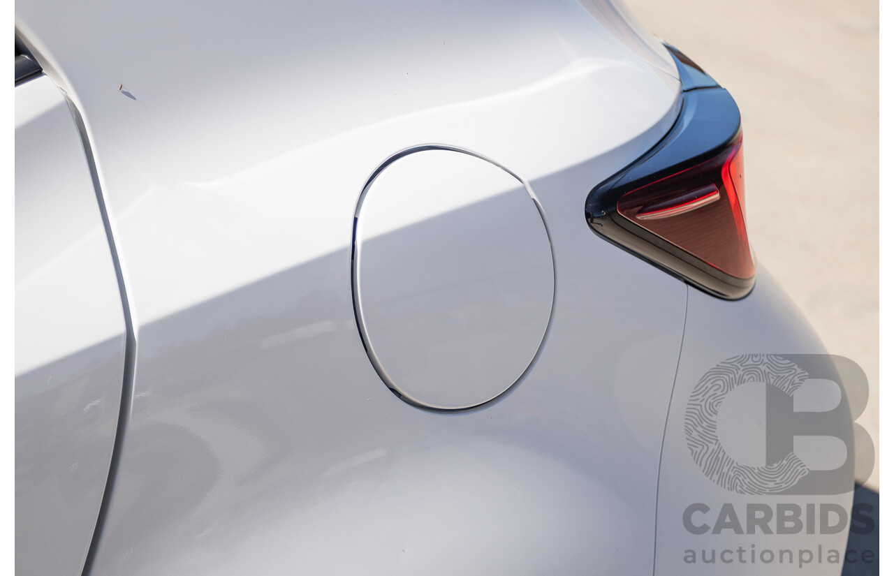 11/2024 Toyota Corolla Ascent Sport Hybrid ZWE219R 5D Hatchback Glacier White 1.8L - 70kw Hybrid