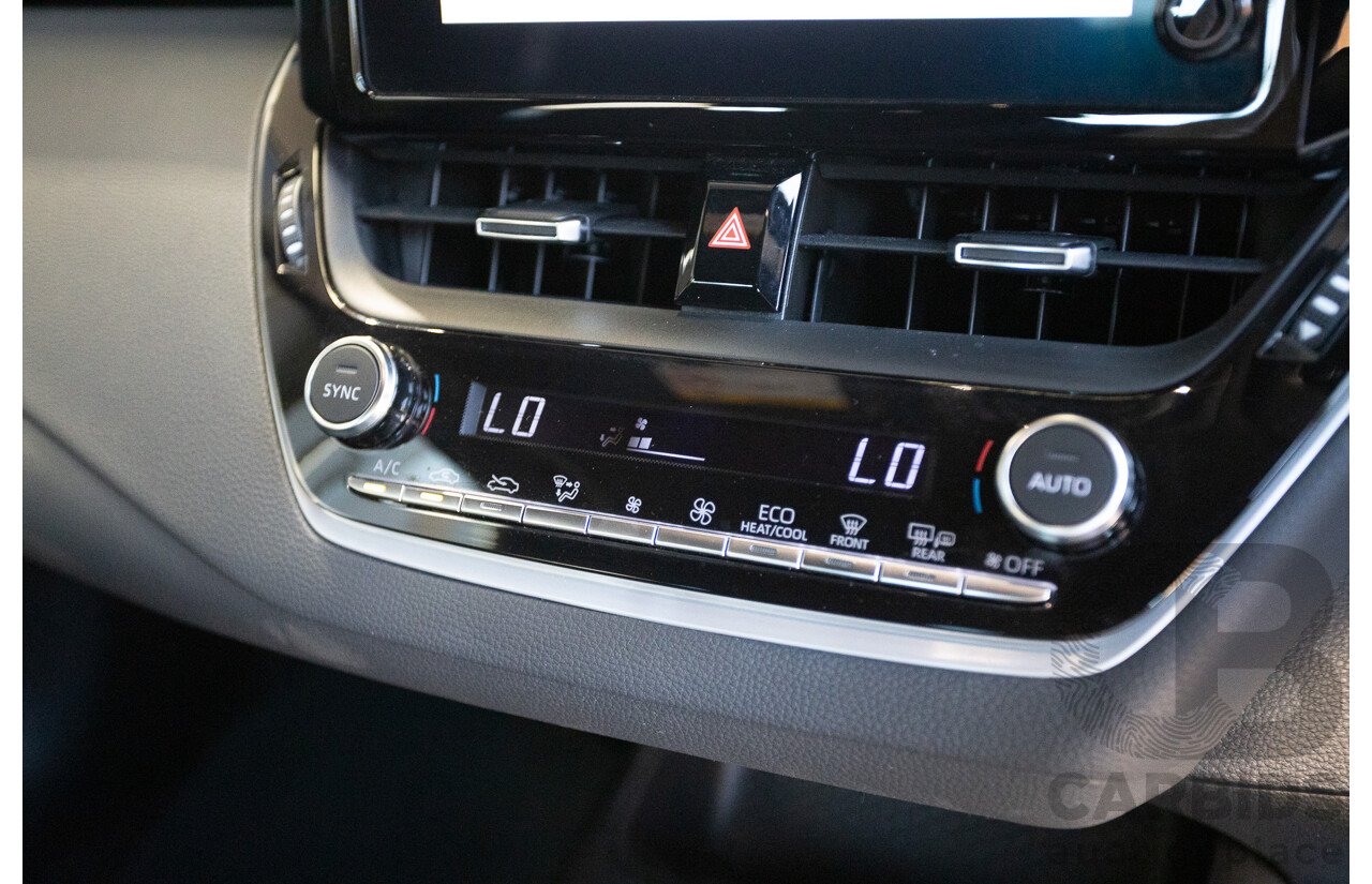 11/2024 Toyota Corolla Ascent Sport Hybrid ZWE219R 5D Hatchback Glacier White 1.8L - 70kw Hybrid