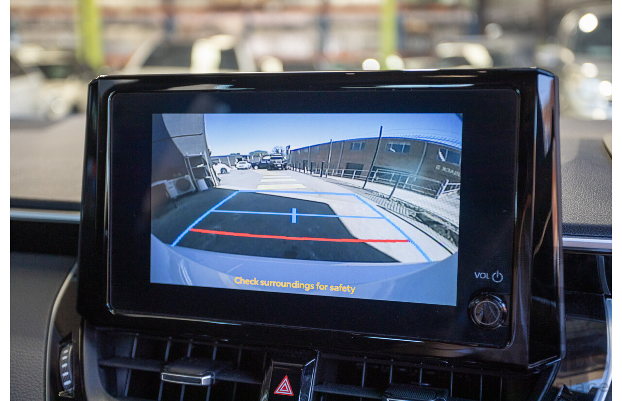 11/2024 Toyota Corolla Ascent Sport Hybrid ZWE219R 5D Hatchback Glacier White 1.8L - 70kw Hybrid