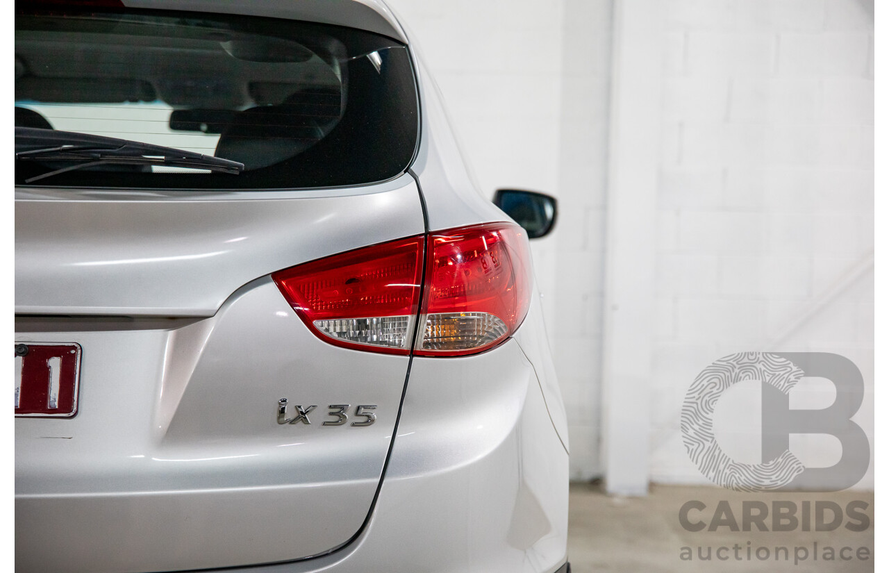 12/2012 Hyundai iX35 Elite (AWD) LM MY13 4d Wagon Sleek Silver Metallic 2.4L