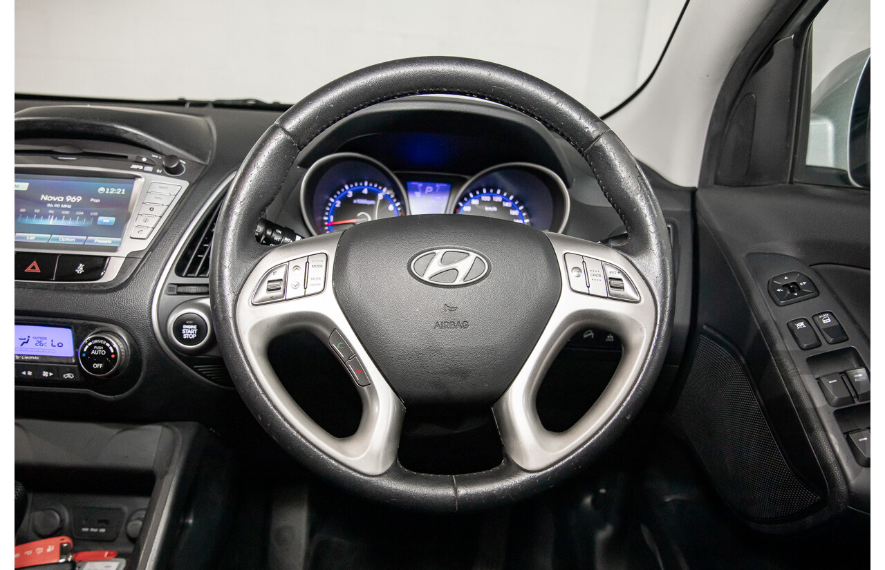 12/2012 Hyundai iX35 Elite (AWD) LM MY13 4d Wagon Sleek Silver Metallic 2.4L