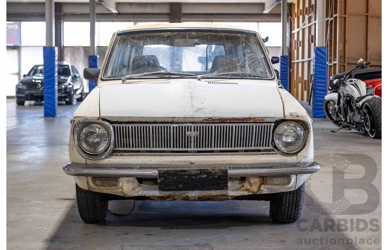 Circa 1969 Toyota Corolla KE16 2d Wagon White 1.1L