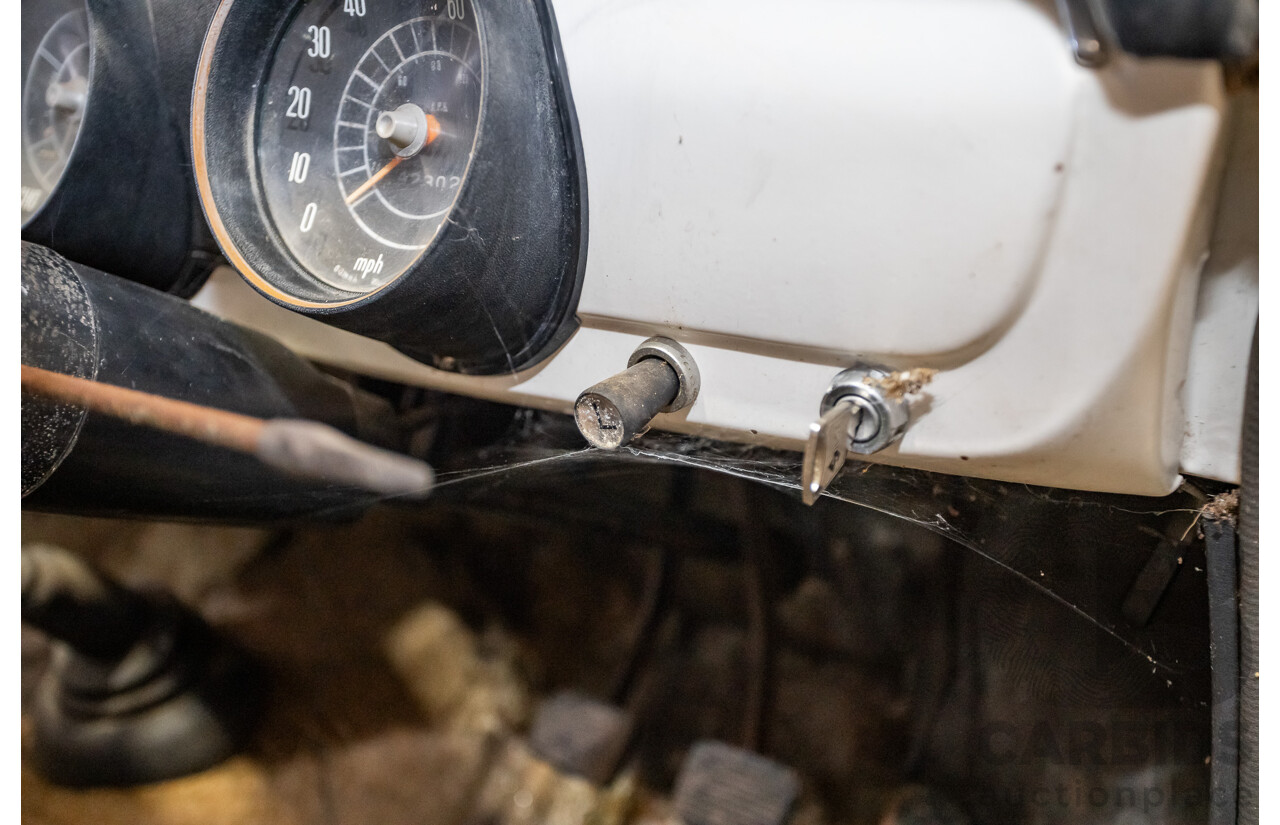 Circa 1969 Toyota Corolla KE16 2d Wagon White 1.1L