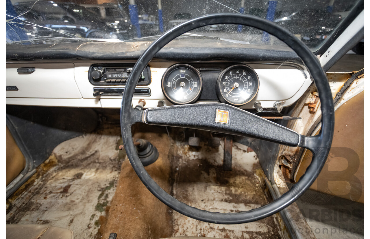 Circa 1969 Toyota Corolla KE16 2d Wagon White 1.1L