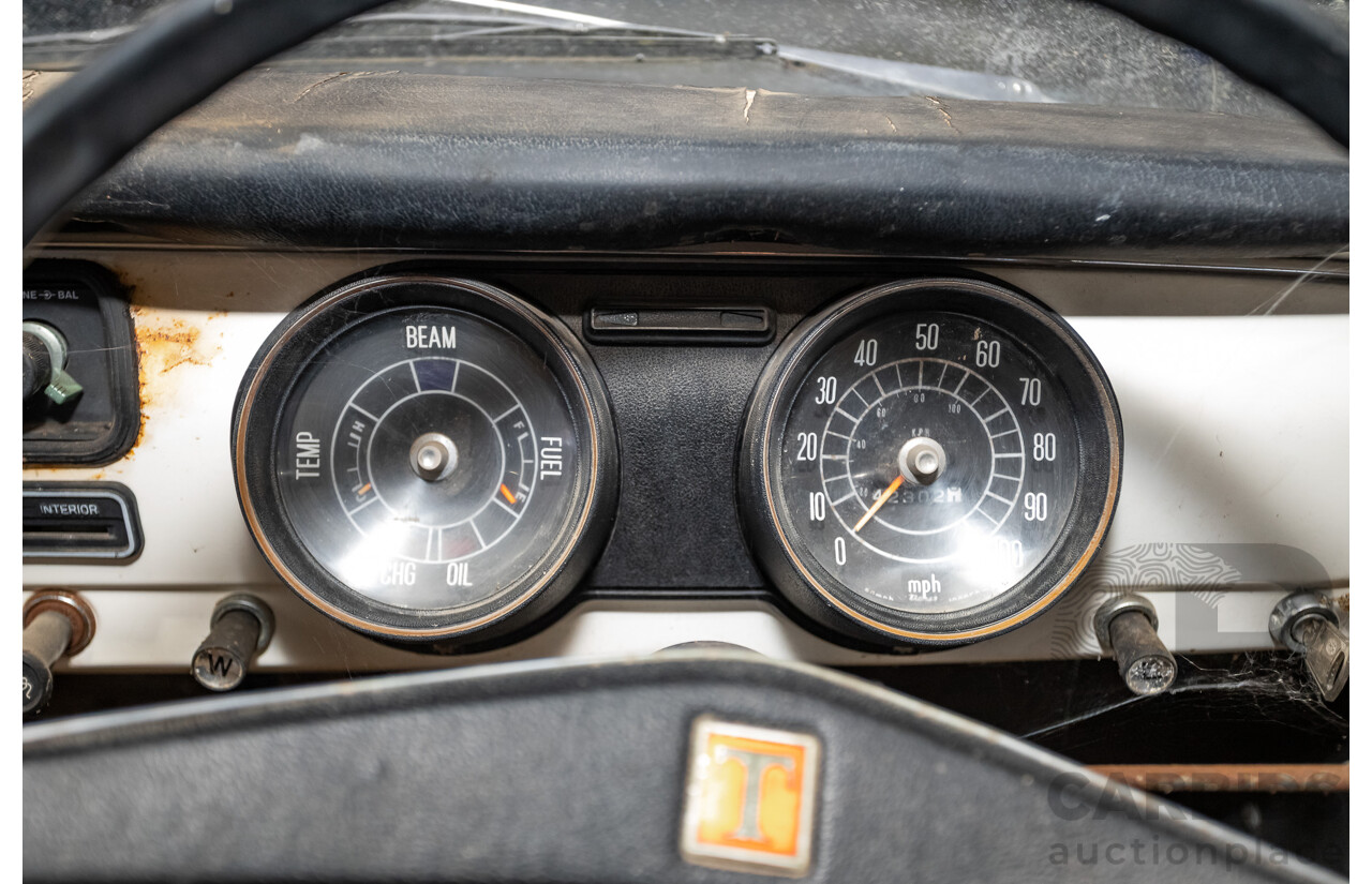 Circa 1969 Toyota Corolla KE16 2d Wagon White 1.1L