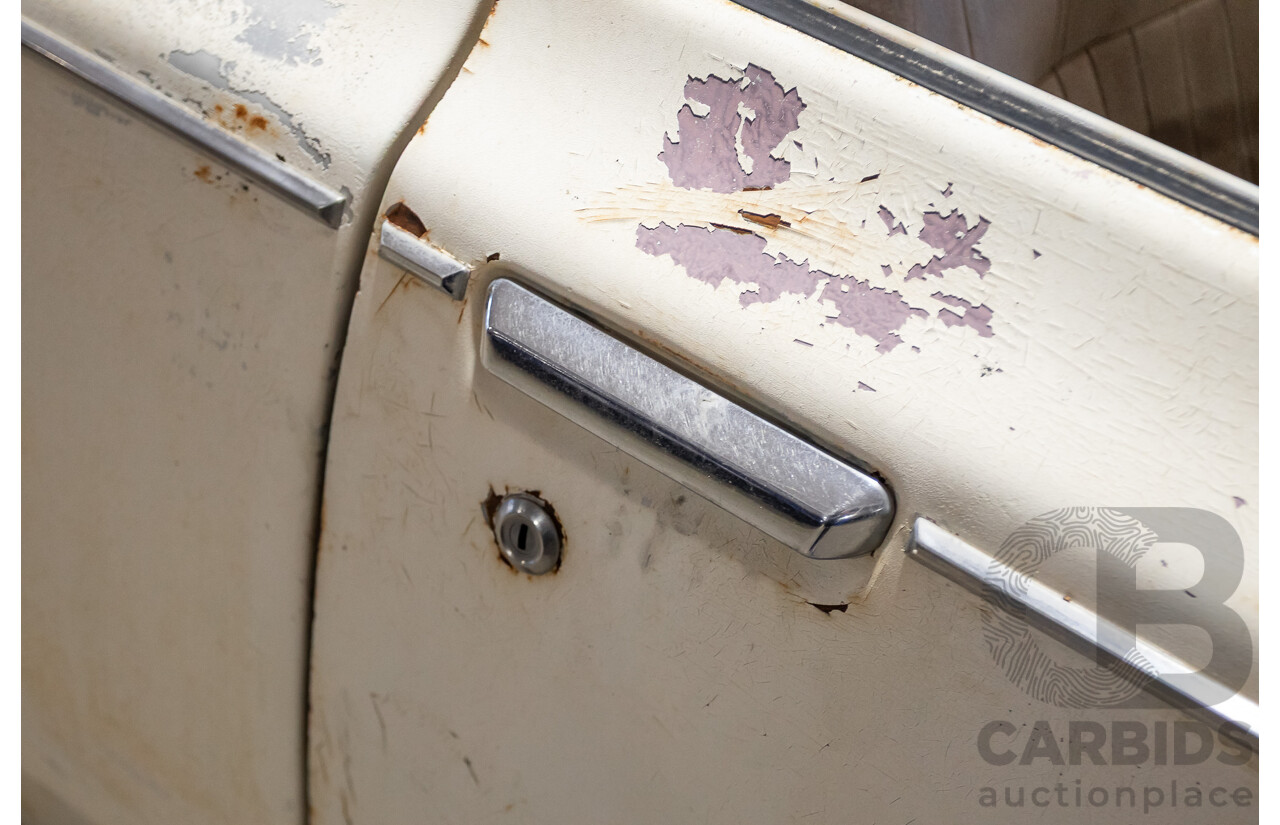 Circa 1969 Toyota Corolla KE16 2d Wagon White 1.1L