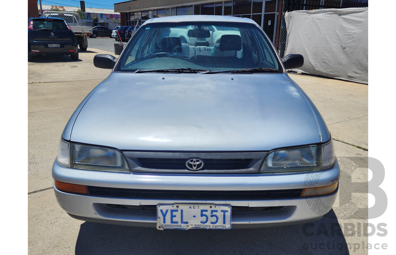 3/1997 Toyota Corolla Conquest AE102R 4d Sedan Silver 1.8L