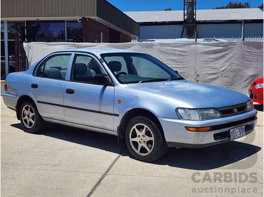 3/1997 Toyota Corolla Conquest AE102R 4d Sedan Silver 1.8L