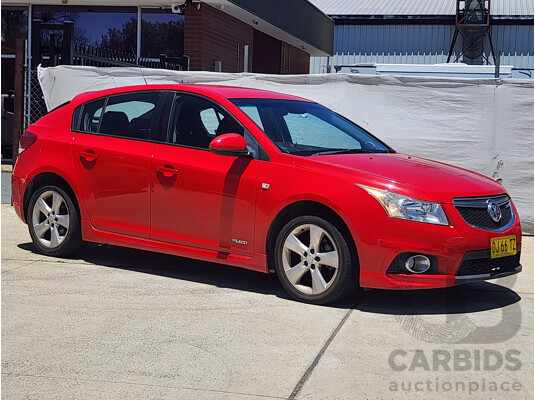 11/2012 Holden Cruze SRi JH MY13 5d Hatchback Red 1.4L