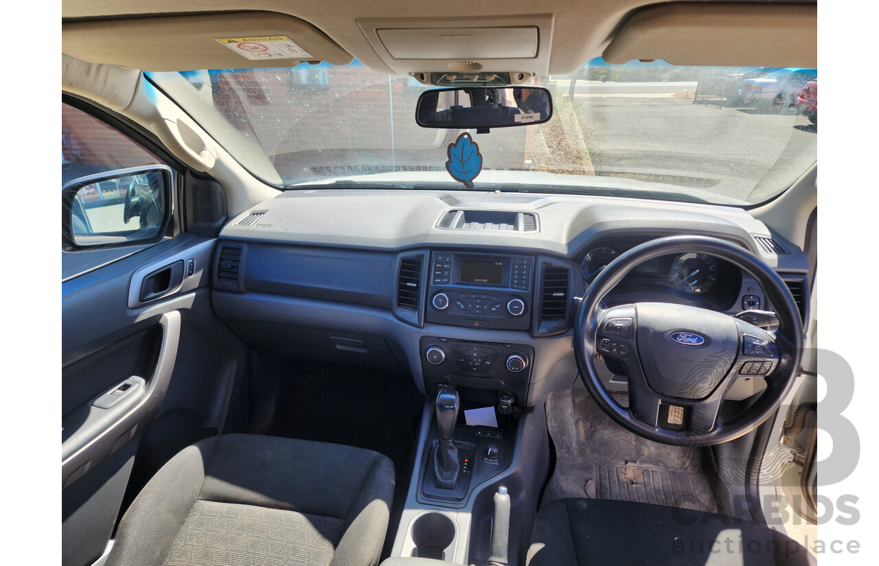 6/2016 Ford Ranger XLS 3.2 (4x4) PX MKII Dual Cab Utility White 3.2L