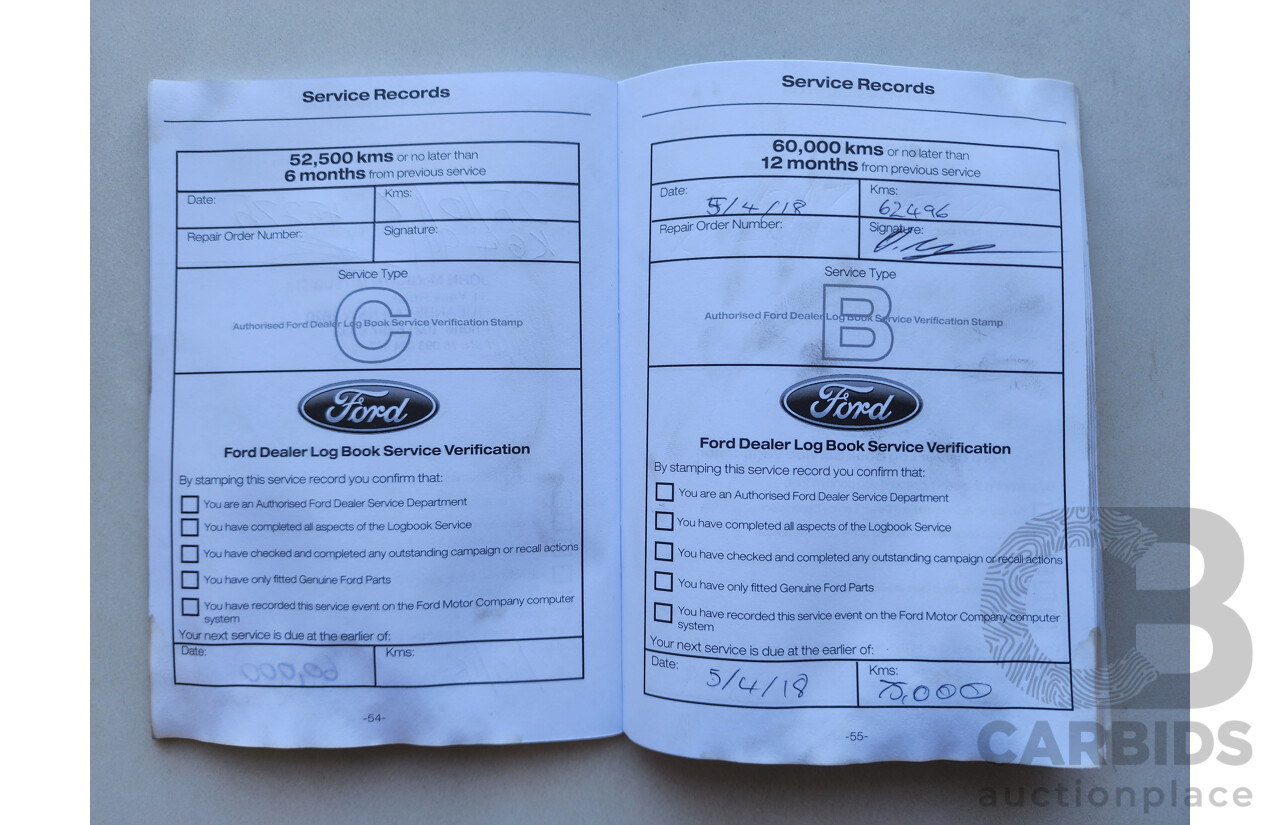 6/2016 Ford Ranger XLS 3.2 (4x4) PX MKII Dual Cab Utility White 3.2L