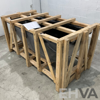 Stone Bath - Black Terrazzo  (150L X 70W X 50H ) - ORP $3,800.00