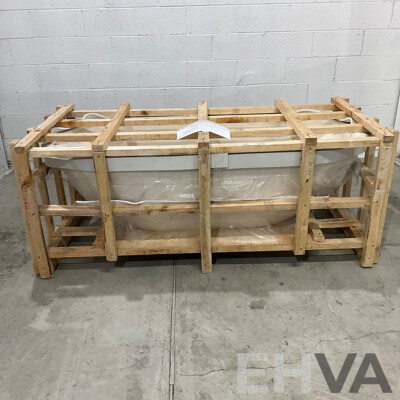 Stone Bath - Limestone Terrazzo (180L X 80W X 52H ) - ORP $4,000.00