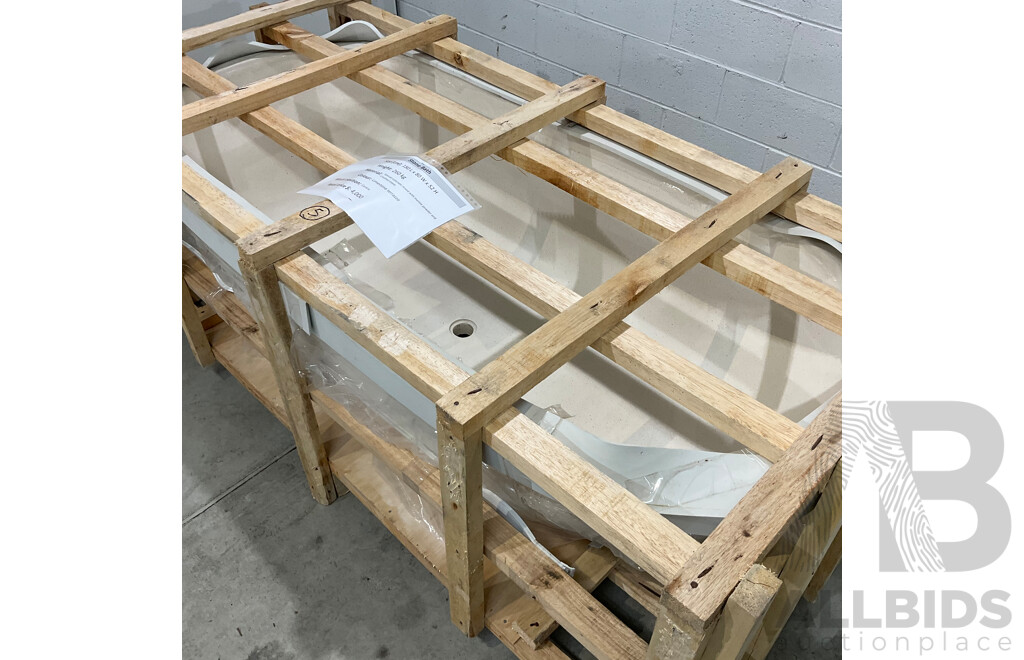 Stone Bath - Limestone Terrazzo (180L X 80W X 52H ) - ORP $4,000.00