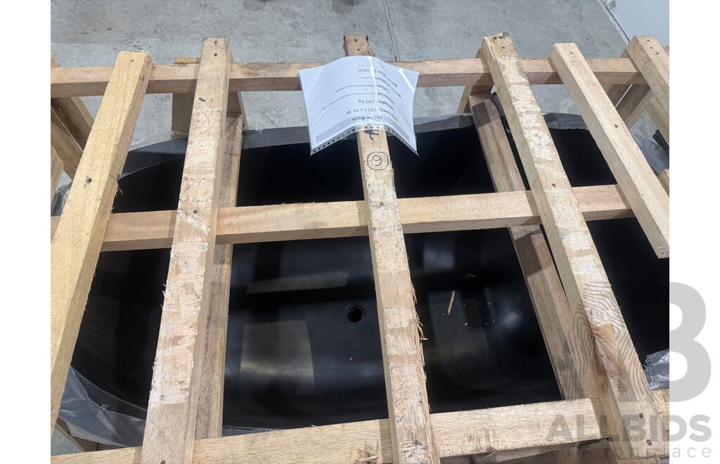 Stone Bath - Black Terrazzo (150L X 85W) - ORP $3,800.00