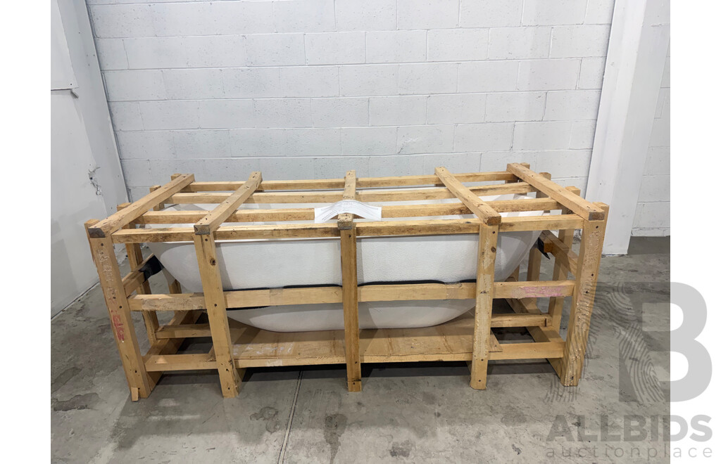 Stone Composite Bath - Charcoal Terrazzo (170L X 80W ) - ORP $4,000.00