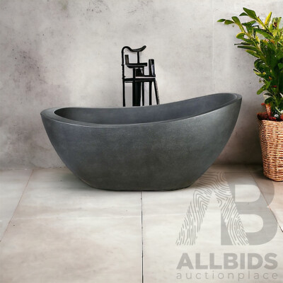 Stone Bath - Black Terrazzo (150L X 85W) - ORP $3,800.00